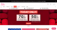 Desktop Screenshot of lovecrochet.com